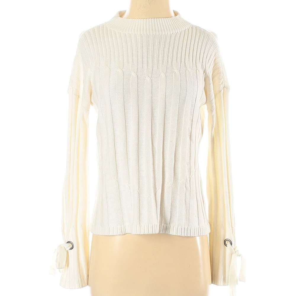 dh New York Silk Blend Soft Pullover Sweater